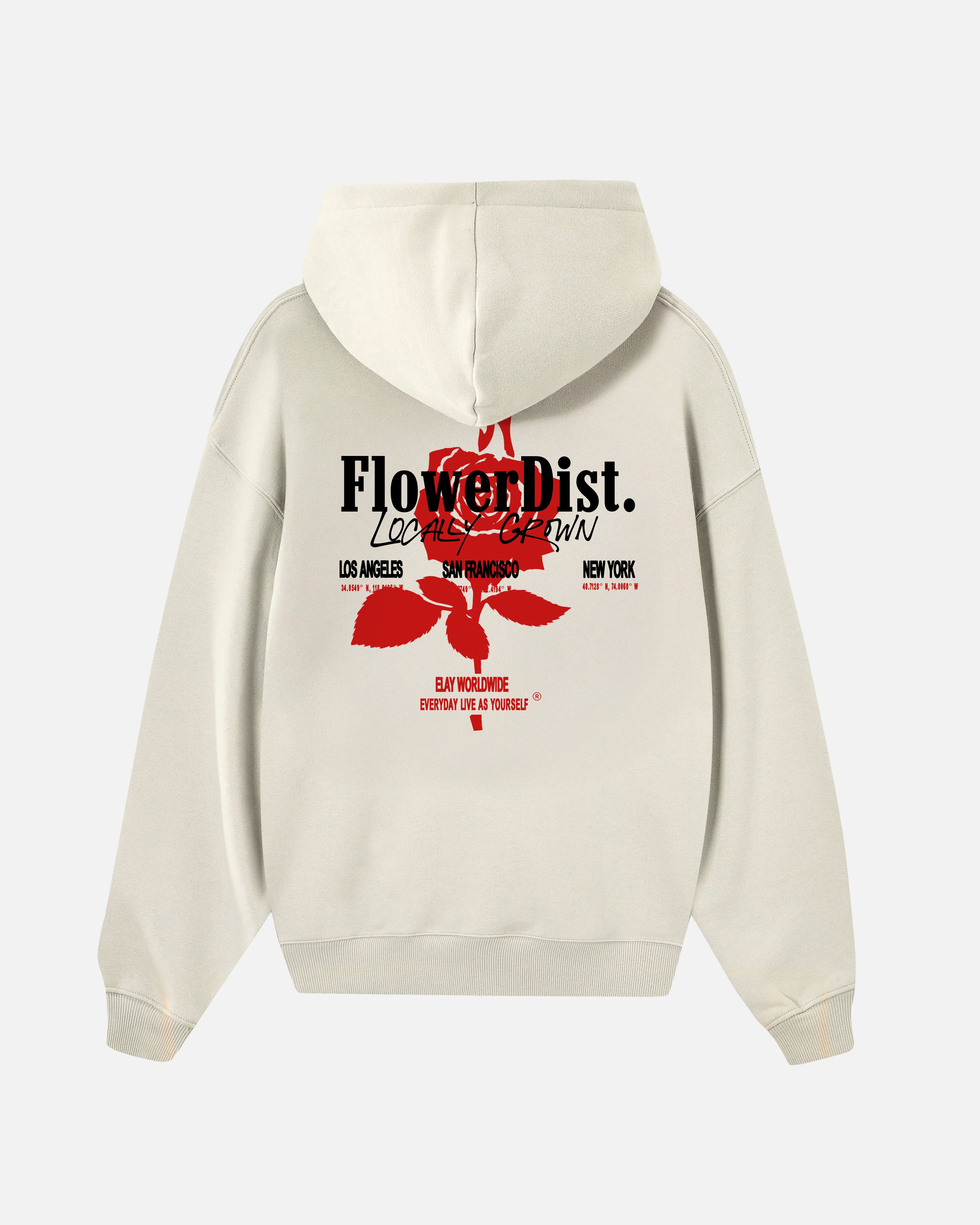 FLOWER DIST HOODIE