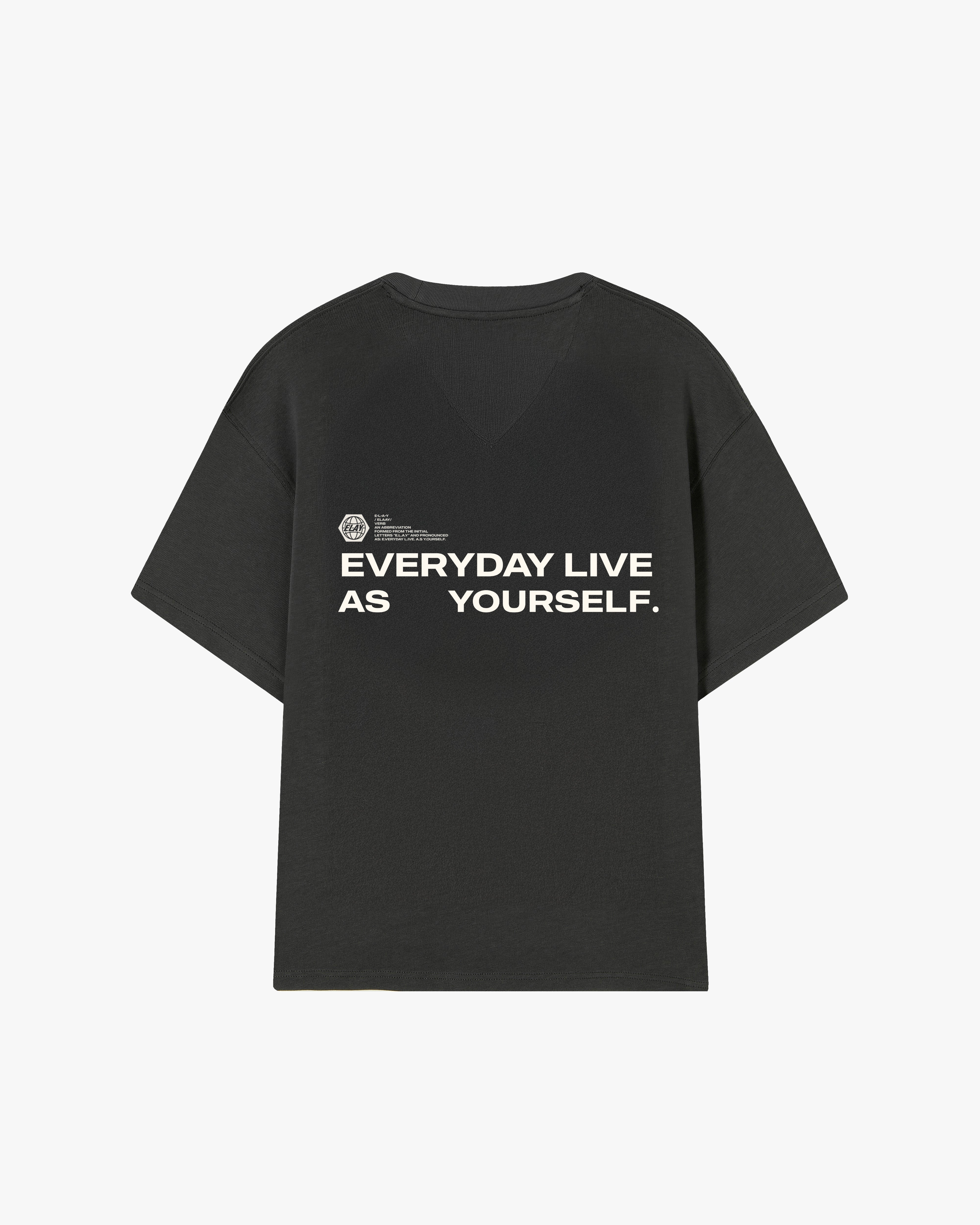 FOREVER MANTRA TEE | BLACK