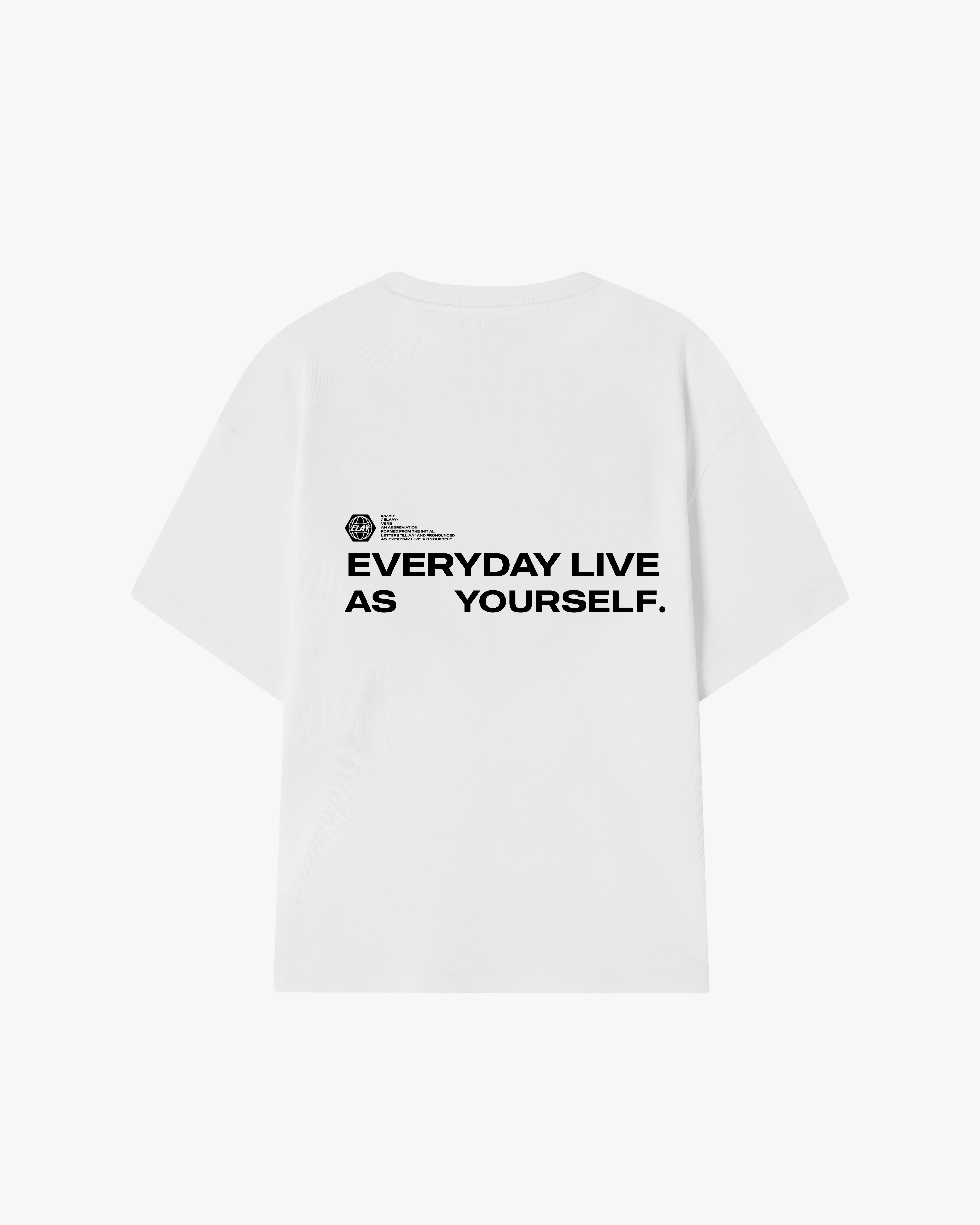 MANTRA FOREVER TEE | WHITE