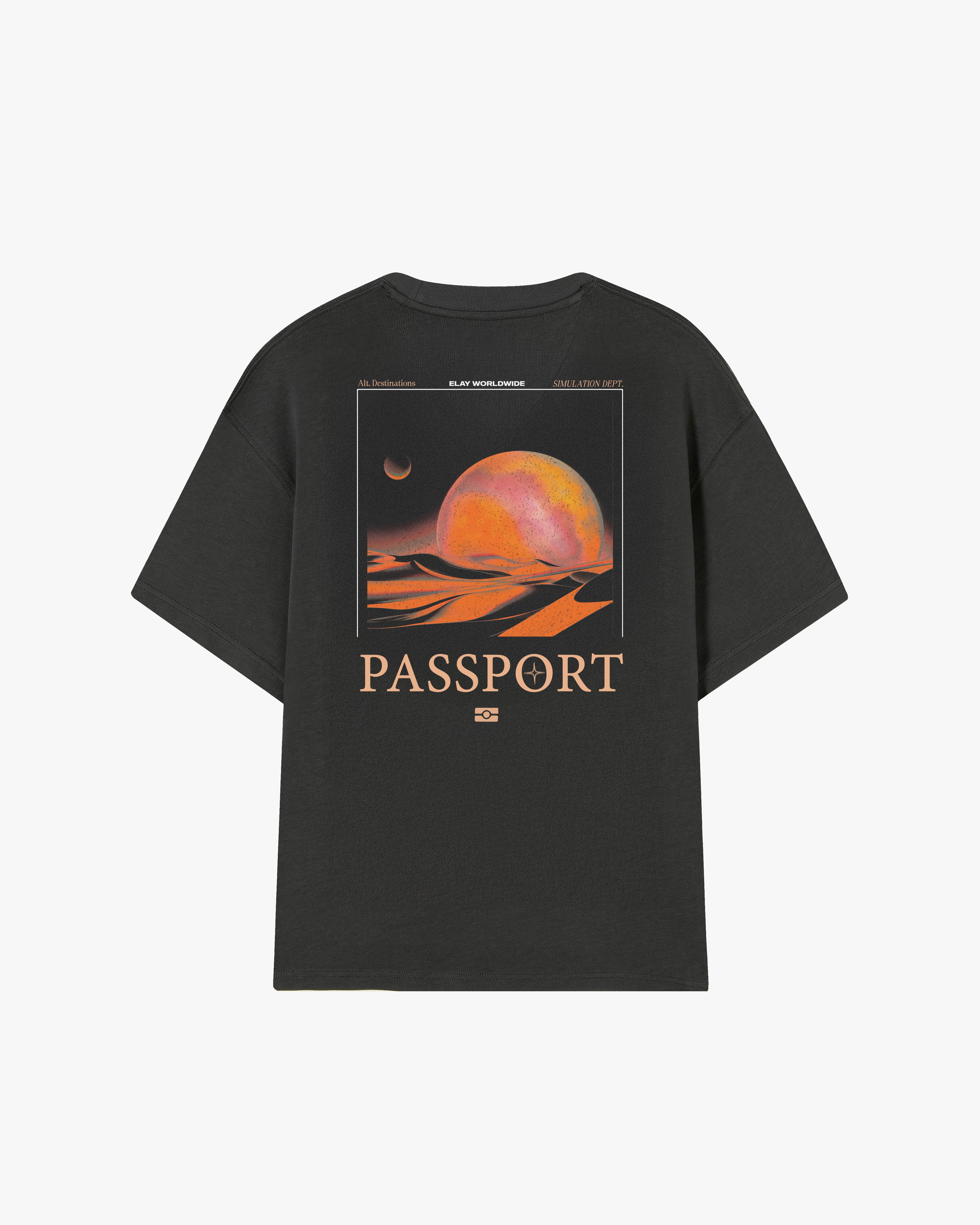 OCCUPY MARS TEE | BLACK