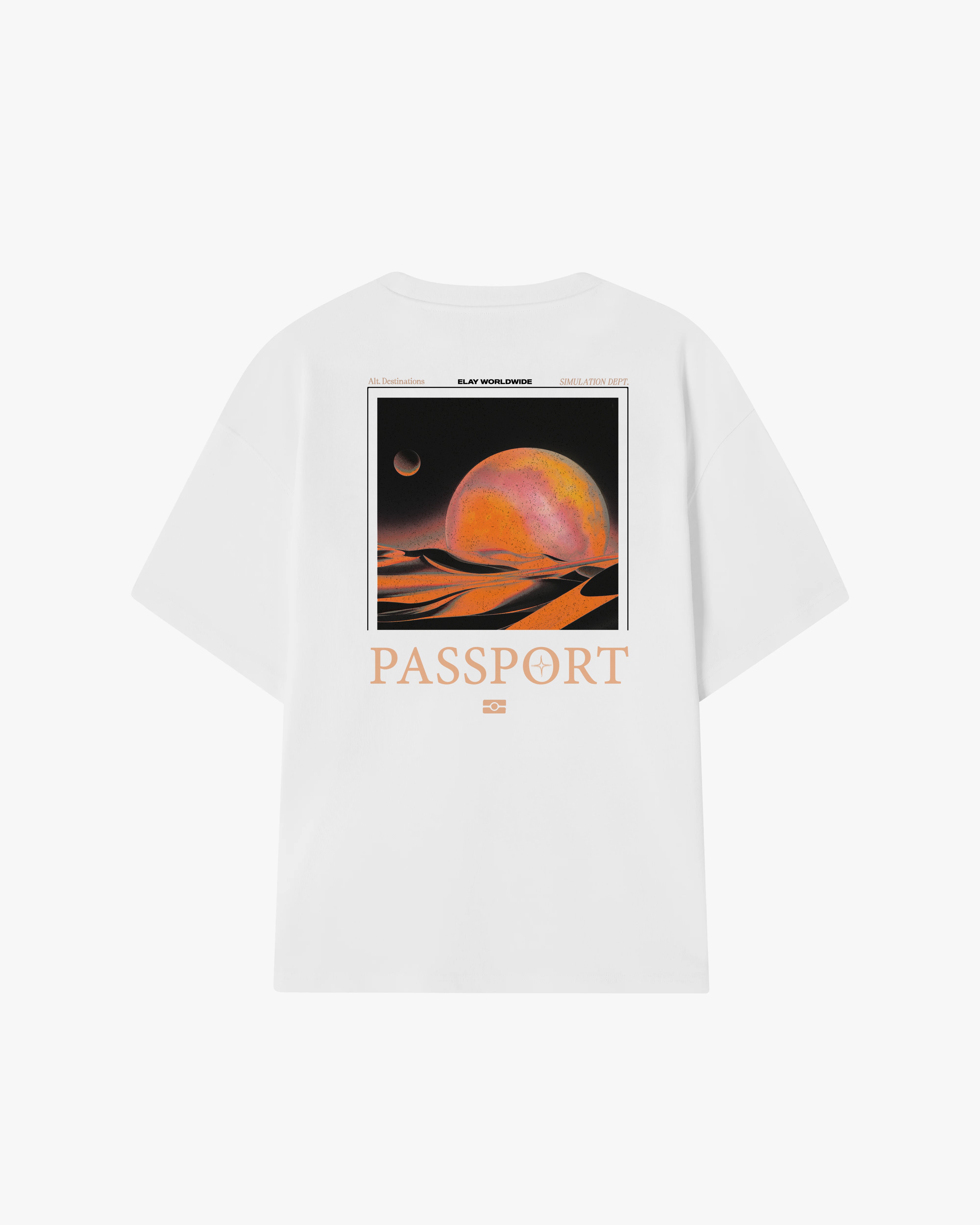 OCCUPY MARS TEE | WHITE